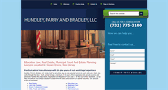 Desktop Screenshot of hundleyparryandbradley.com