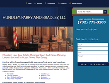 Tablet Screenshot of hundleyparryandbradley.com